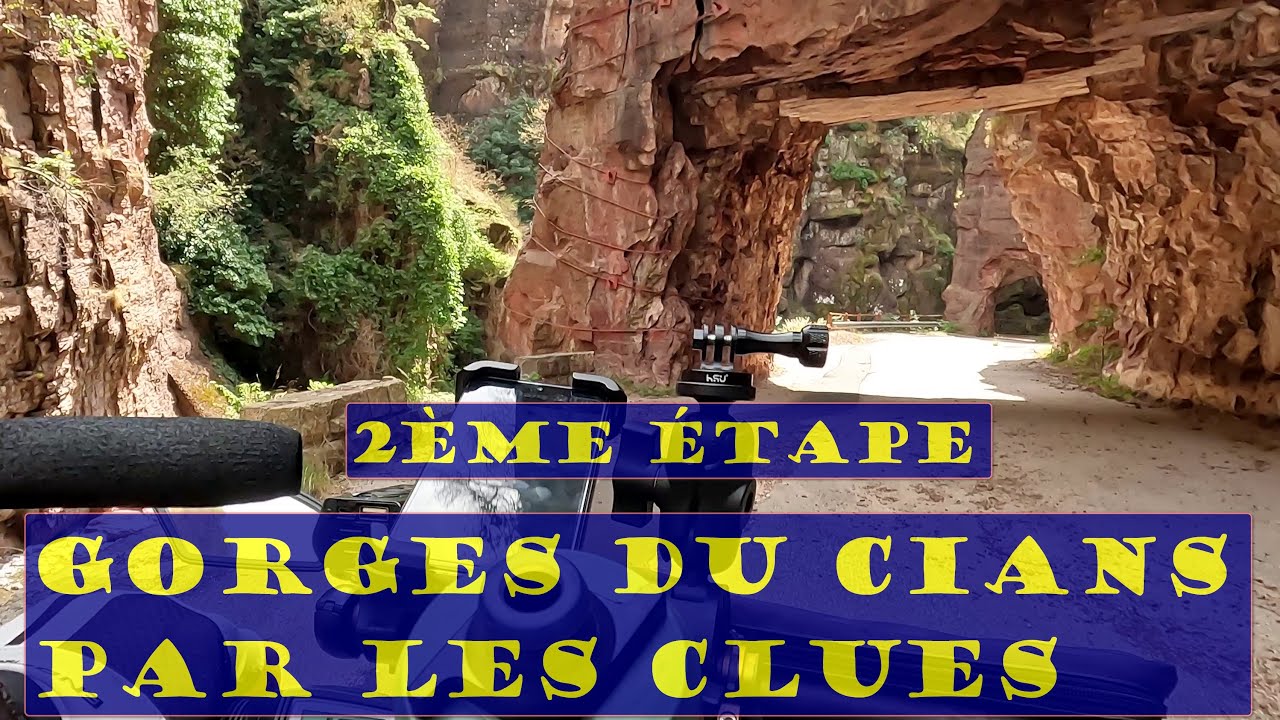 Les Gorges du Cians par les clues