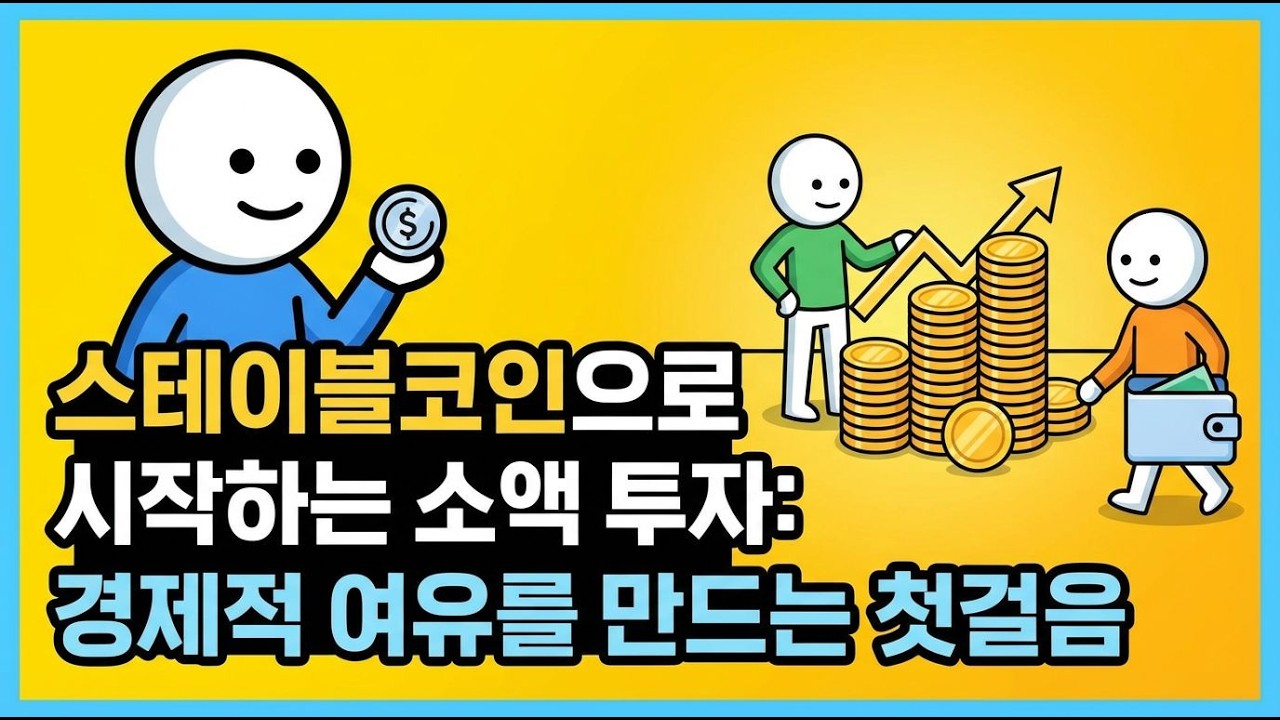 스테이블코인으로 경제적 자유를 잡는 법!