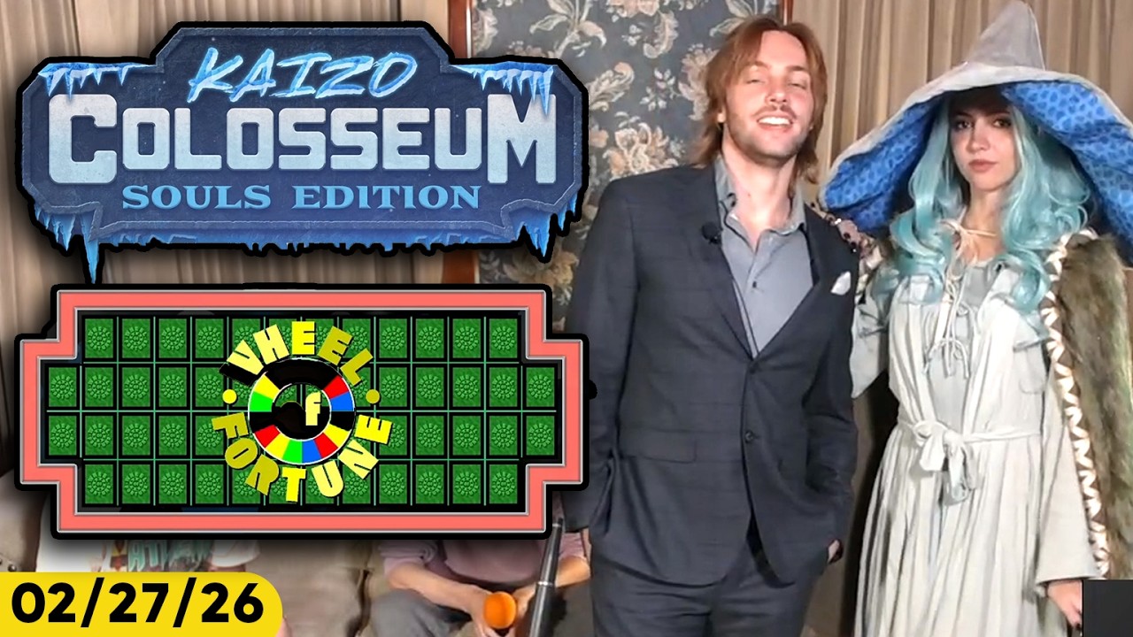 We Held a Soulslike Themed Wheel of Fortune Game for Charity!