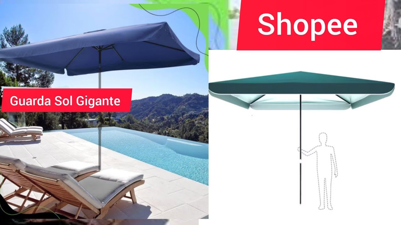 Guarda Sol 2,80 muito grande - comprado na shopee 