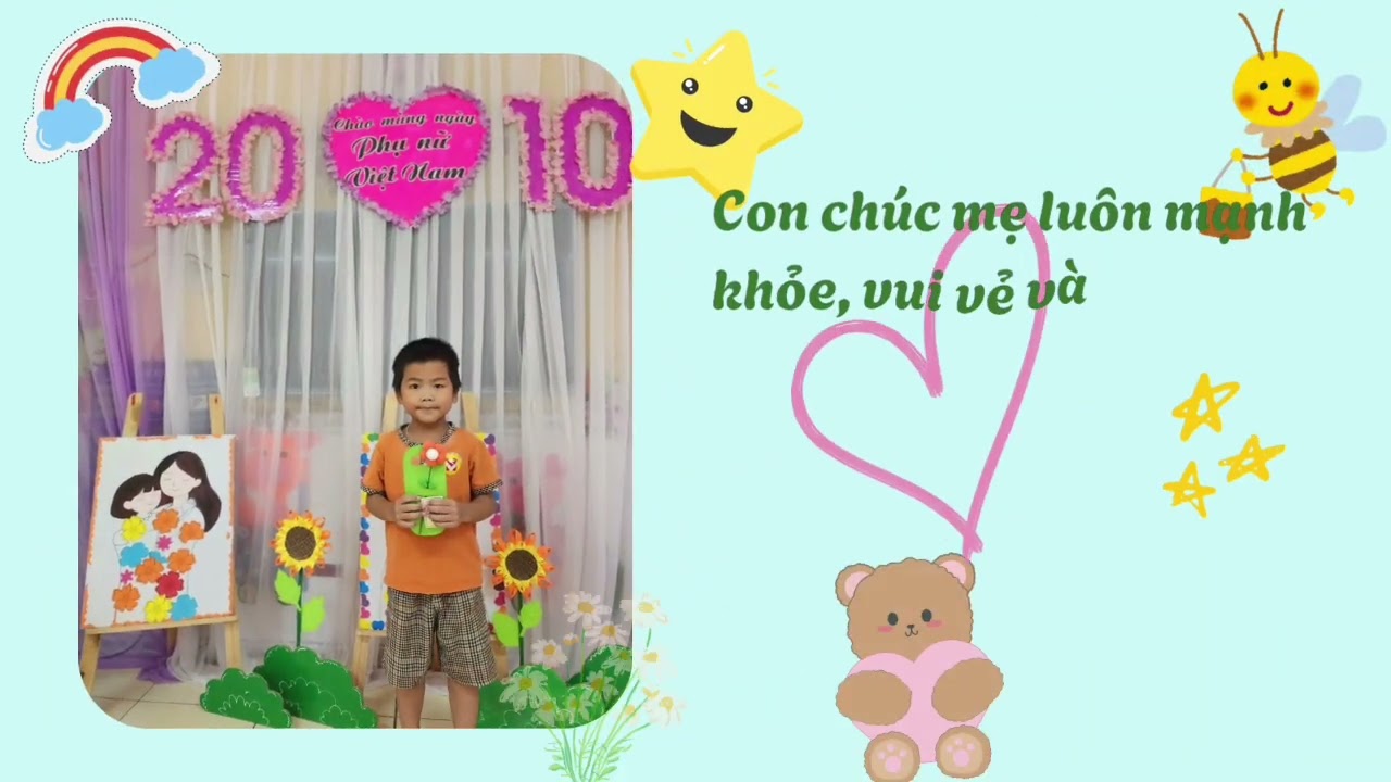 Kỉ niệm 20/10/2025 của các bạn nhỏ lớp 5 tuổi A