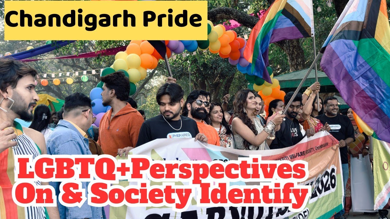Chandigarh Pride। PU। (Transgender LGBTQ) Ms Dhananjay Chauhan member of Transgender Welfareboard।