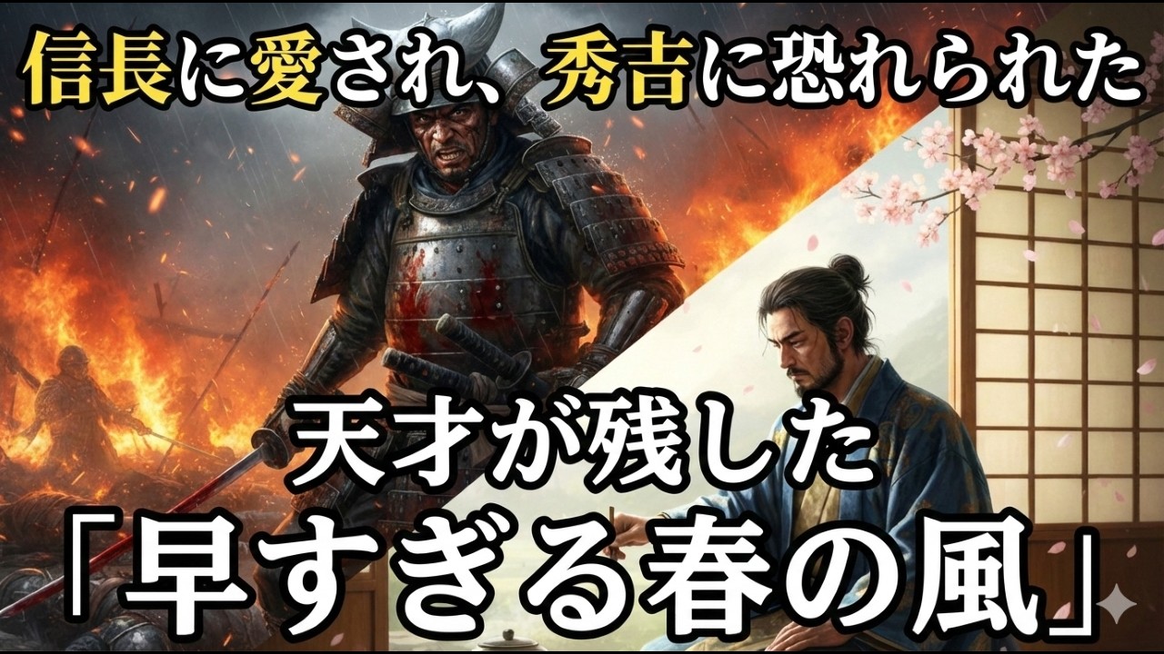 【蒲生氏郷の辞世の句】信長に愛され、秀吉に恐れられた天才が残した「早すぎる春の風」