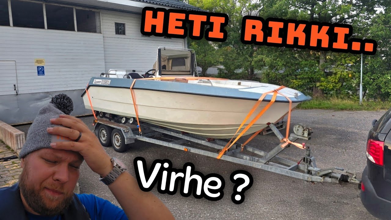 Ostin Unelmien Veneeni! UUDEN Veneen Esittely!