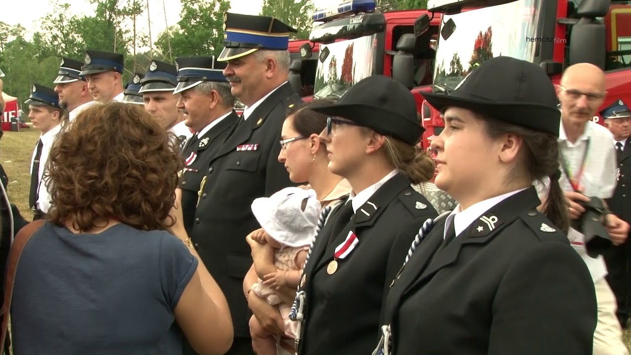 100 lecie OSP Wiązowna - wręczenie odznaczeń i podziękowań