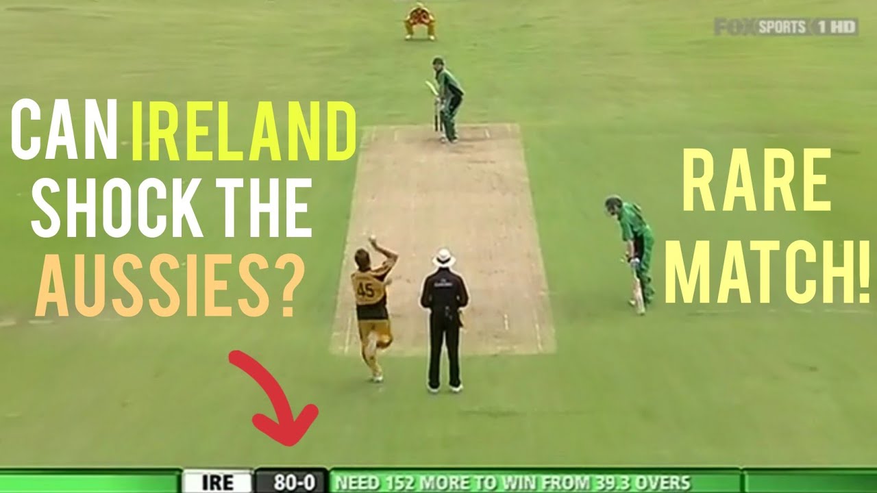 Can Ireland Shock The Mighty Aussies? | Ire Land V Australia | Only ODI 2010 | Highlights
