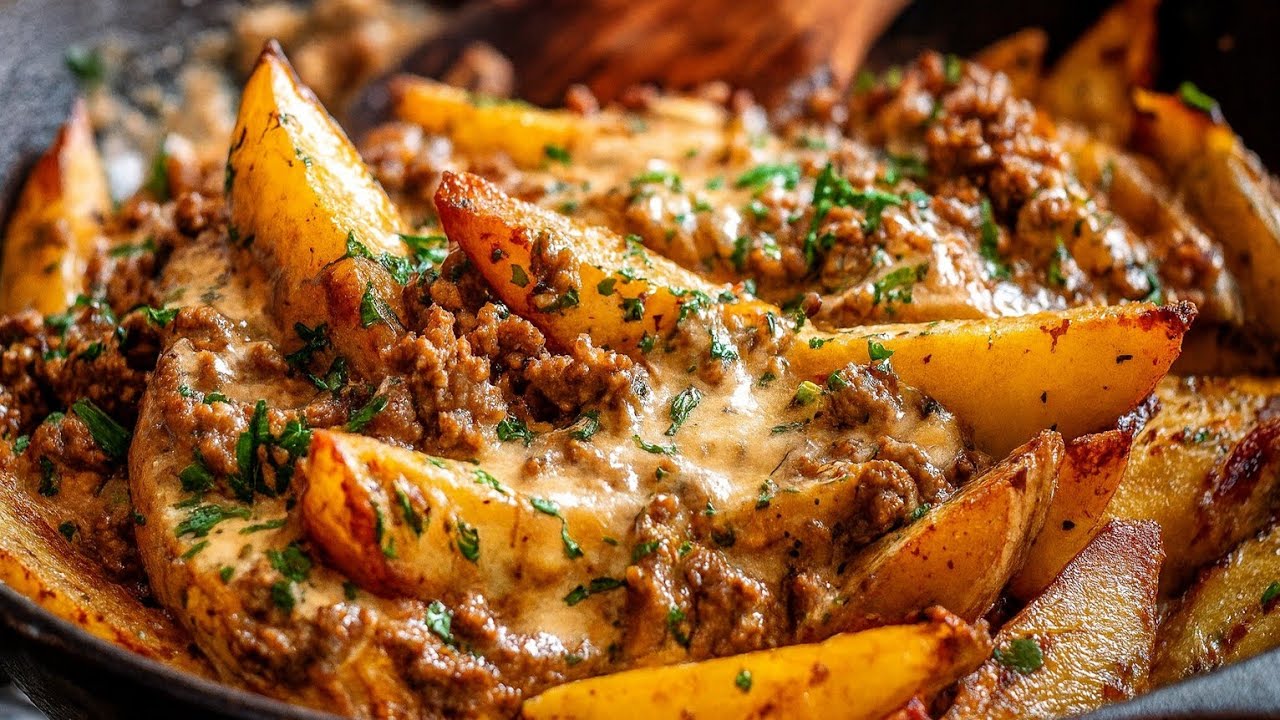 😋🔥Dinner in 5 minutes! This Italian Potato Stir Fry Makes Everyone Obsessed! Easy One-Pan Dinner