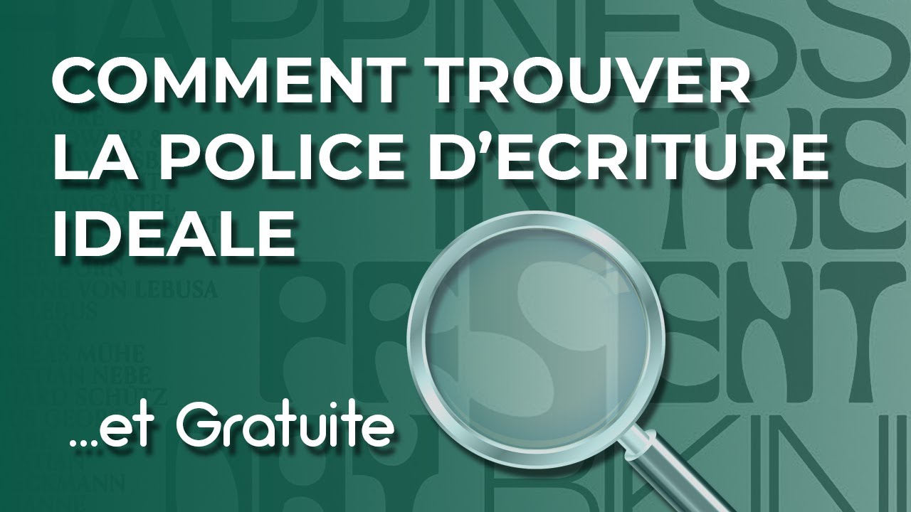Outils pour dénicher la Font de caractère idéale