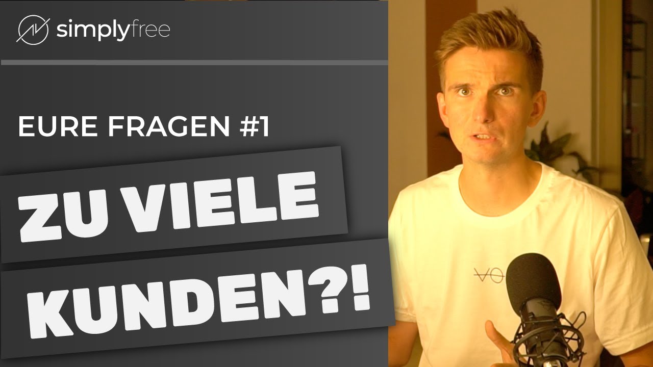 Zu viele Kunden als Freelancer? Sind Online-Banken empfehlenswert? - Quickfire Q&A #1