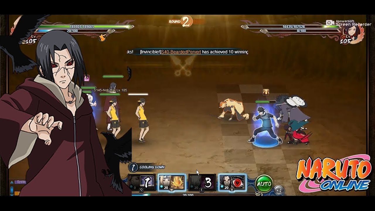 Naruto Online Sage World: Edo Itachi Control team