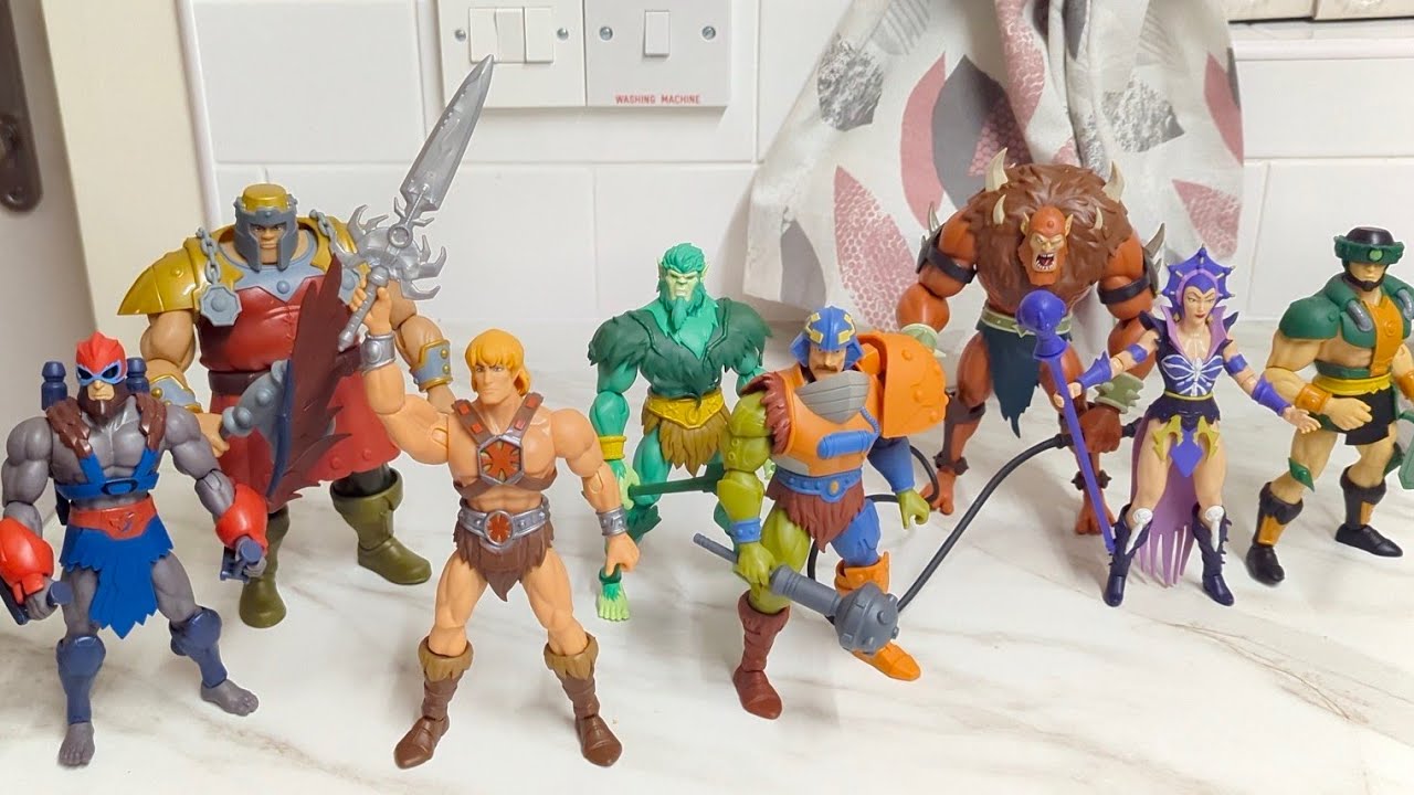 MOTU CARTOON COLLECTION 200X figures Wave 1 and 2 