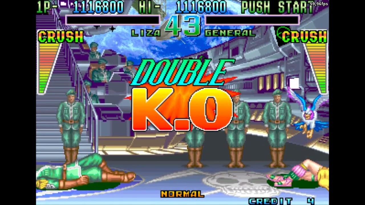 The Hardest Fighting Game Boss:  General (Kaiser Knuckle)