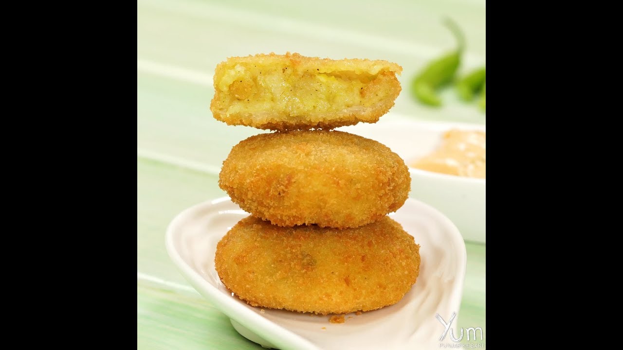 Homemade Crispy Paneer Cutlets