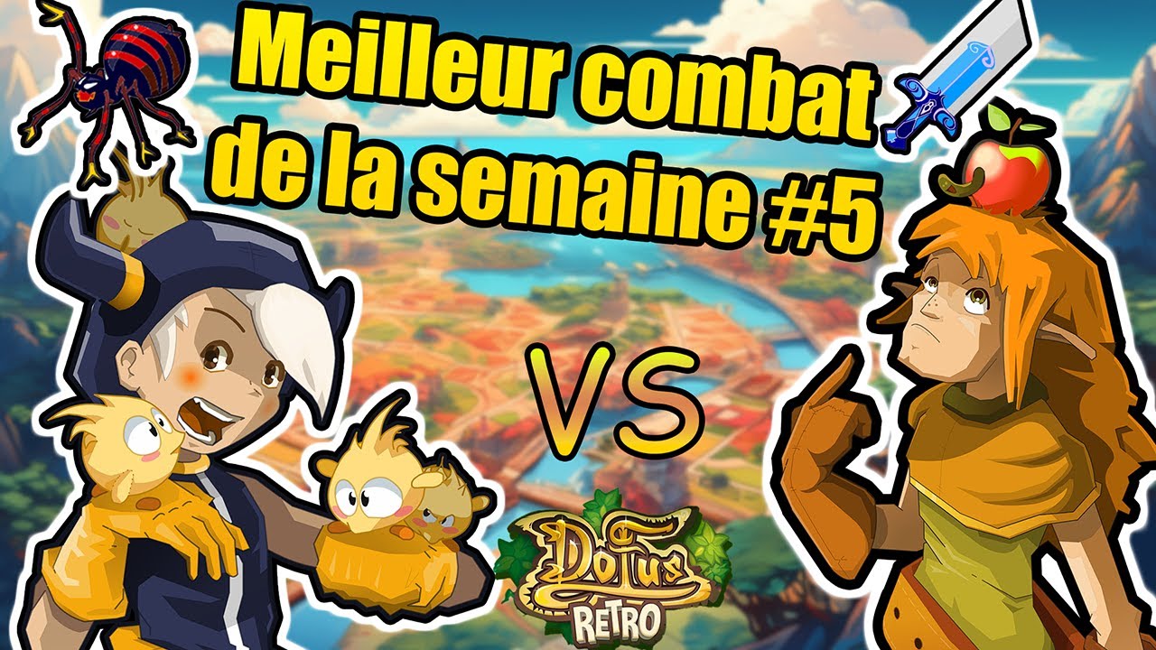PvP BL : Un Osamodas feu 1/2  Arakne incroyable  - Dofus Rétro PvP