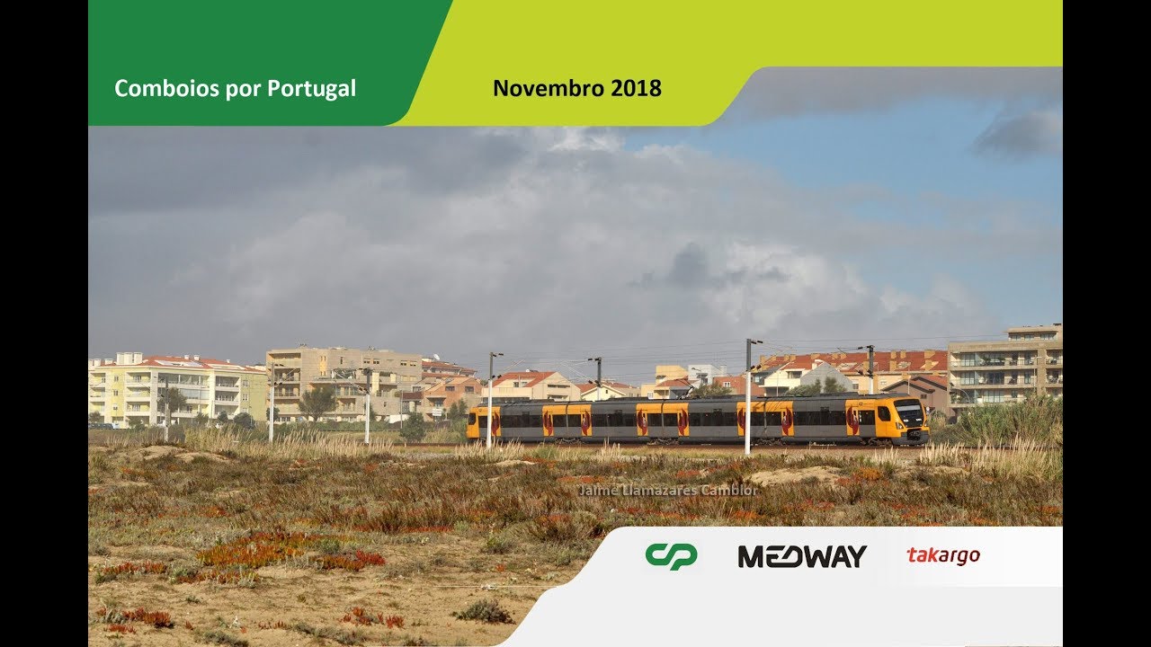 Comboios por Portugal. Novembro 2018