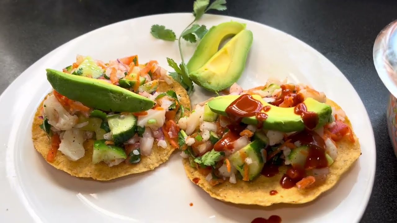 UN RICO CEVICHE DE COLIFLOR…CAULIFLOWER CEVICHE #receta #ceviche #saludable 