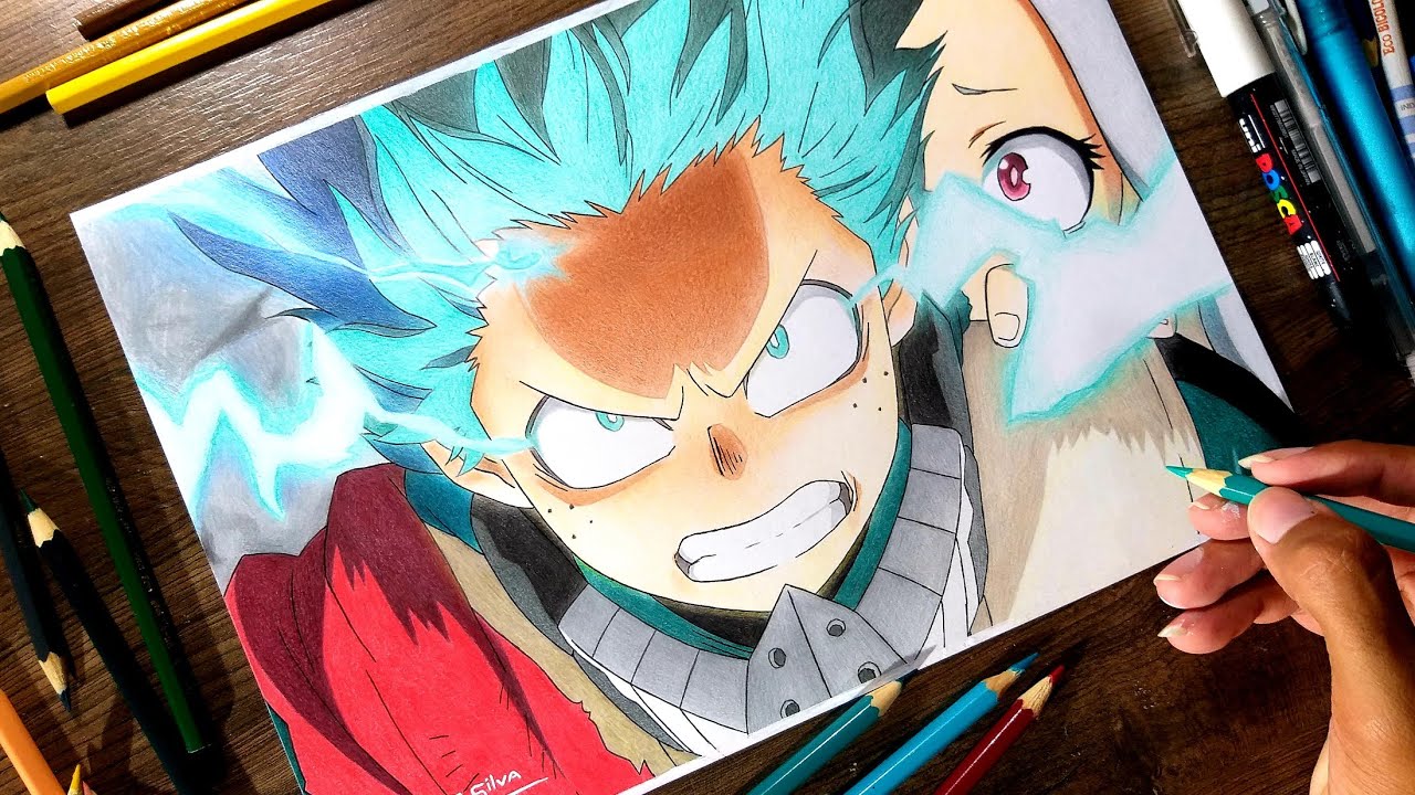 Speed Drawing - Midoriya 100% one for all