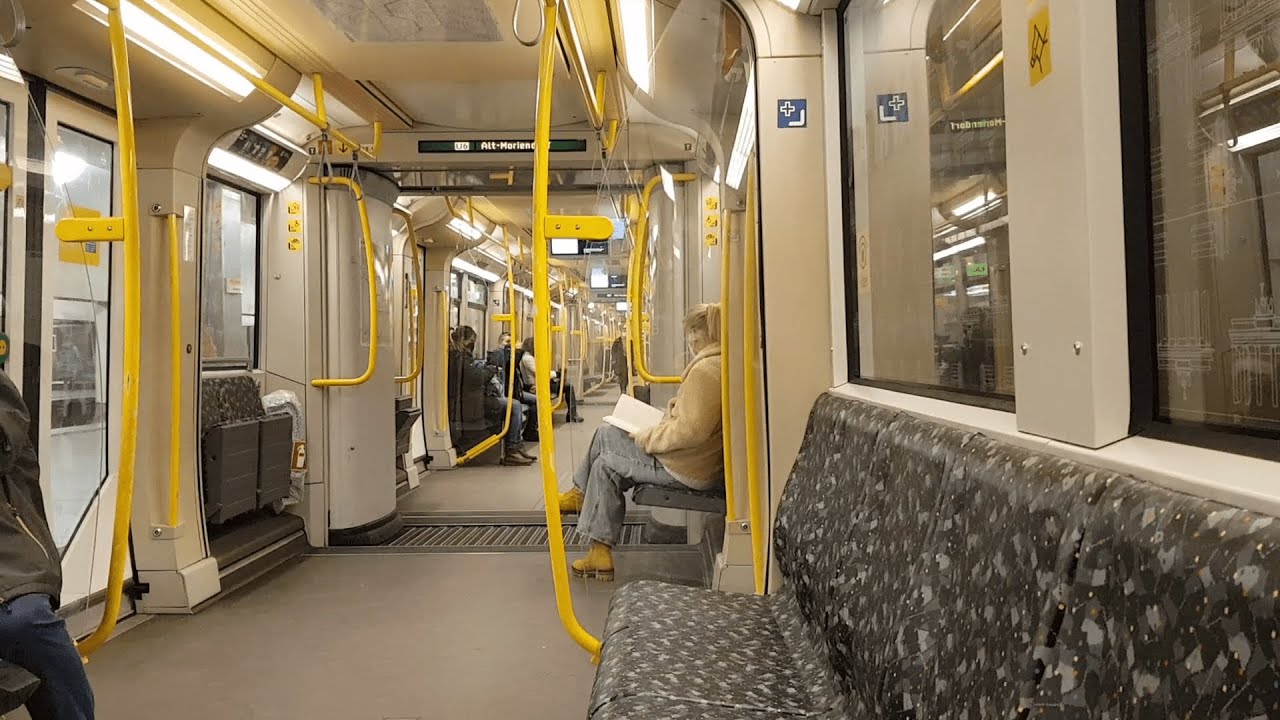 U-Bahn Berlin - Mitfahrt im H01 (5038) auf der U6