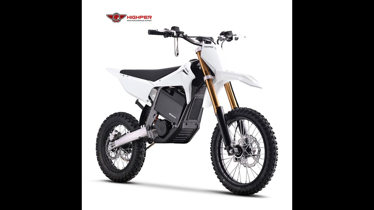 HP131E Electric 8000W Off-Road Bike 72V Battery 17/14“ or 19/16″ Wheels