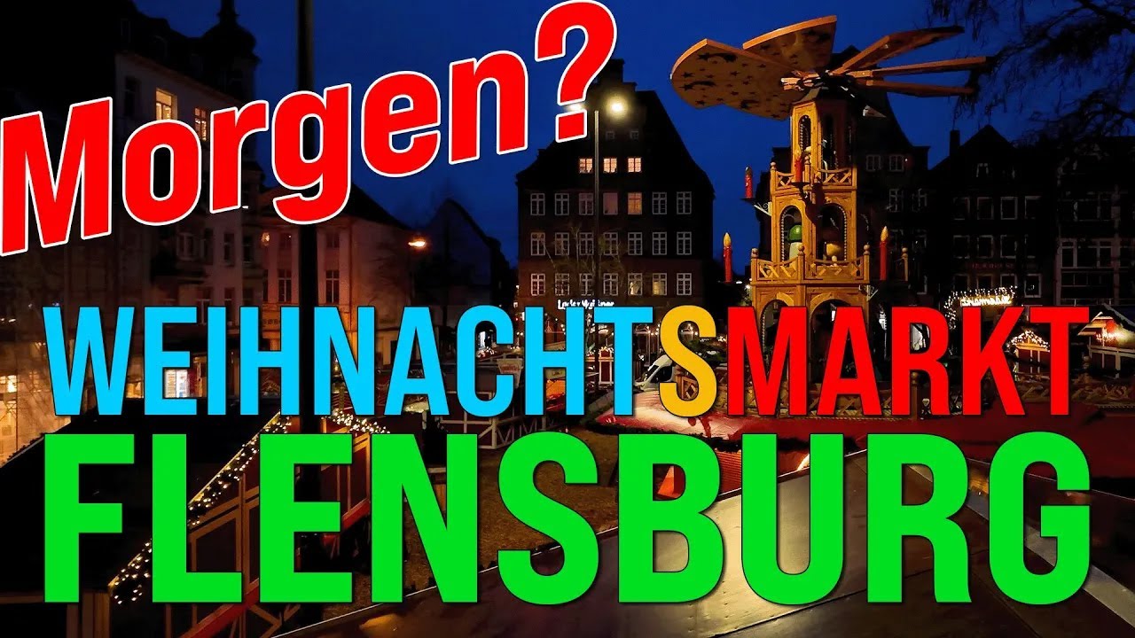 Heute kein Weihnachtsmarkt in Flensburg?