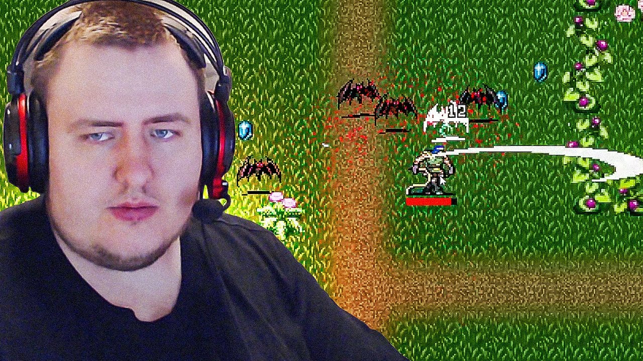 ЛАМЫЧ ВПЕРВЫЕ ИГРАЕТ VAMPIRE SURVIVORS