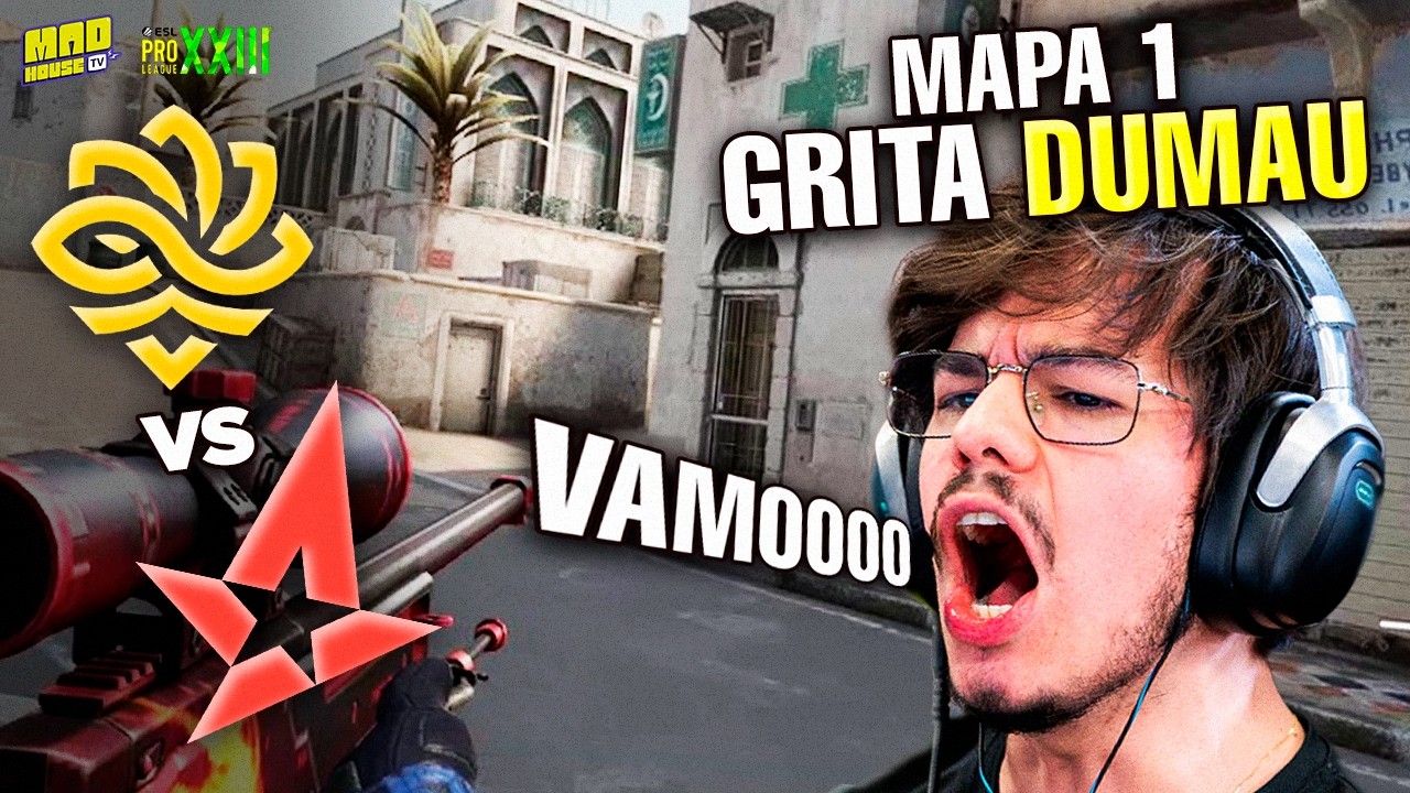 LEGACY MELHOR BR ATUAL? - LEGACY X ASTRALIS - MAPA 1 (MELHORES MOMENTOS) - ESL PRO LEAGUE SEASON 23