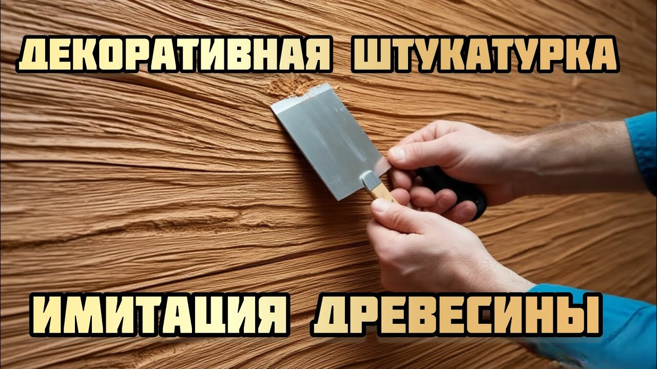 Декоративная штукатурка своими руками 