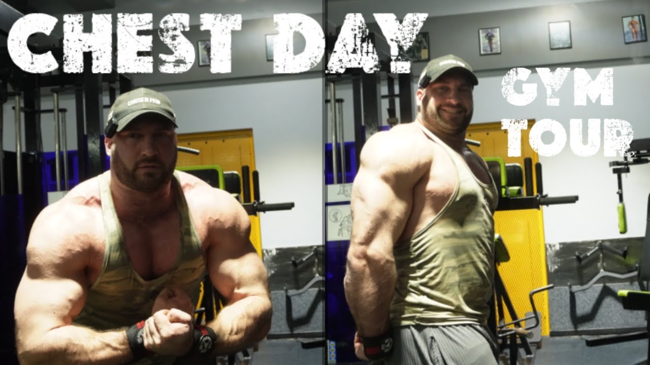 Road to 300lbs: Chest Day Workout & Gym Tour at Dowe Dynamics