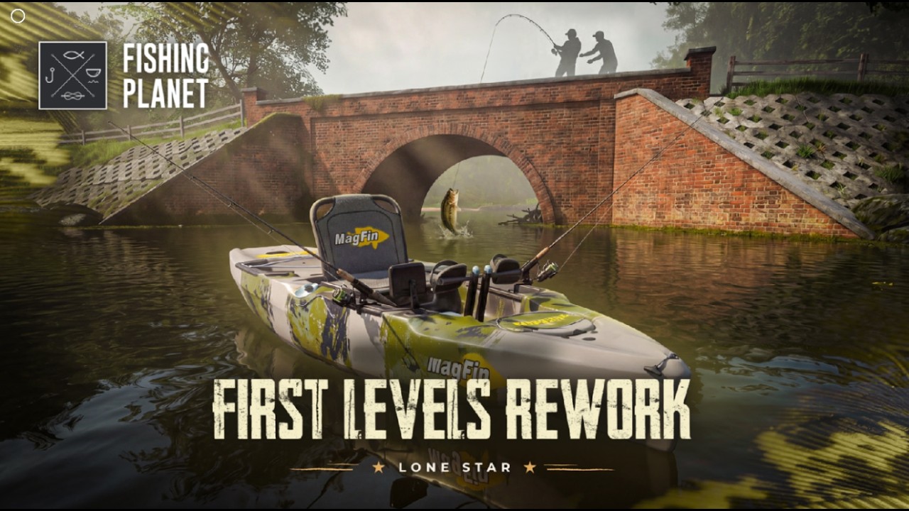 Fishing Planet Back to Basics - First Levels Rework is LIVE on Steam and EGS!