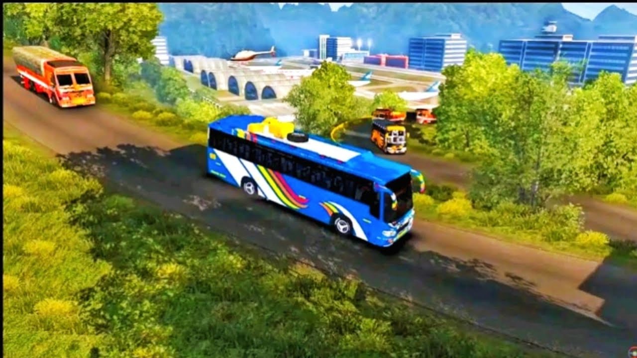 Hill Coach Bus Simulator 2023 || Bus Simulator Game -Android Gameplay -Bus