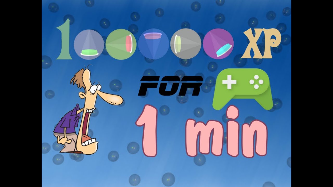 Level Up Button (Android) 100000 xp for 1 min / за 1 минуту ♕ ✔