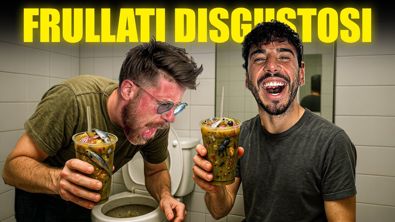 NON SCEGLIERE L'INGREDIENTE SBAGLIATO (FRULLATI SCHIFOSI) - ODDIO HO DAVVERO RISCHIATO DI STARE MALE