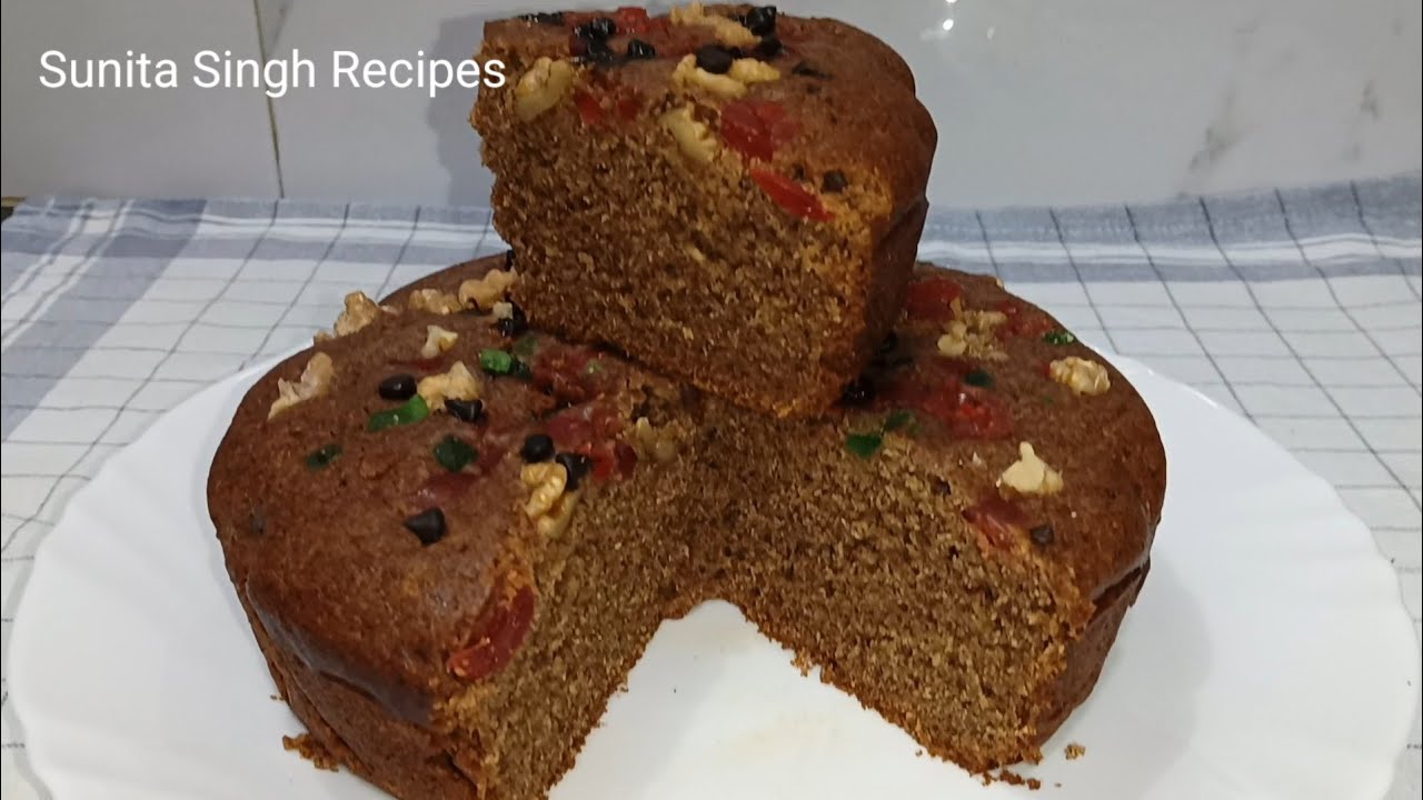 रागी के आटे से कढ़ाई में बनाएं स्वादिष्ट केक | Eggless Millet Cake Recipe | No Oven Cake #milletcake
