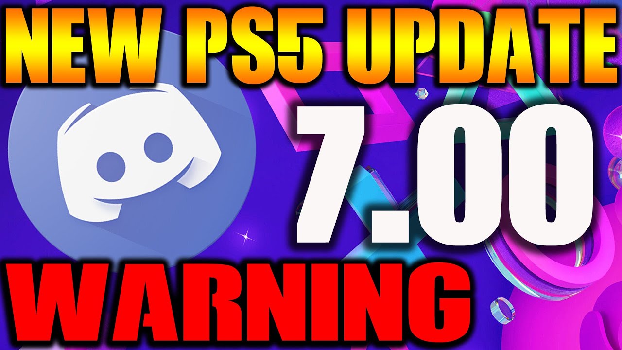 PS5 7.0 UPDATE PlayStation Major Update Issues 