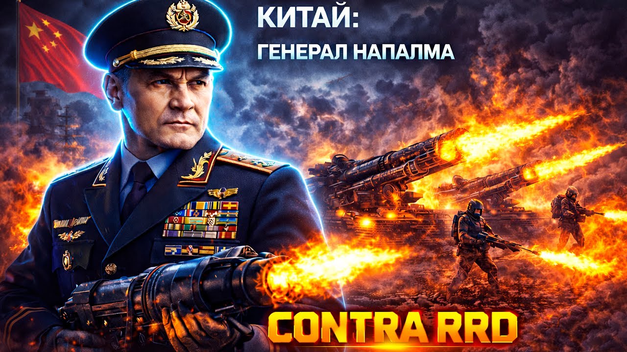 НОВЫЙ ГЕНЕРАЛ КИТАЯ (ОГОНЬ) В МОДИФИКАЦИИ ДЛЯ GENERALS КОНТРА РРД