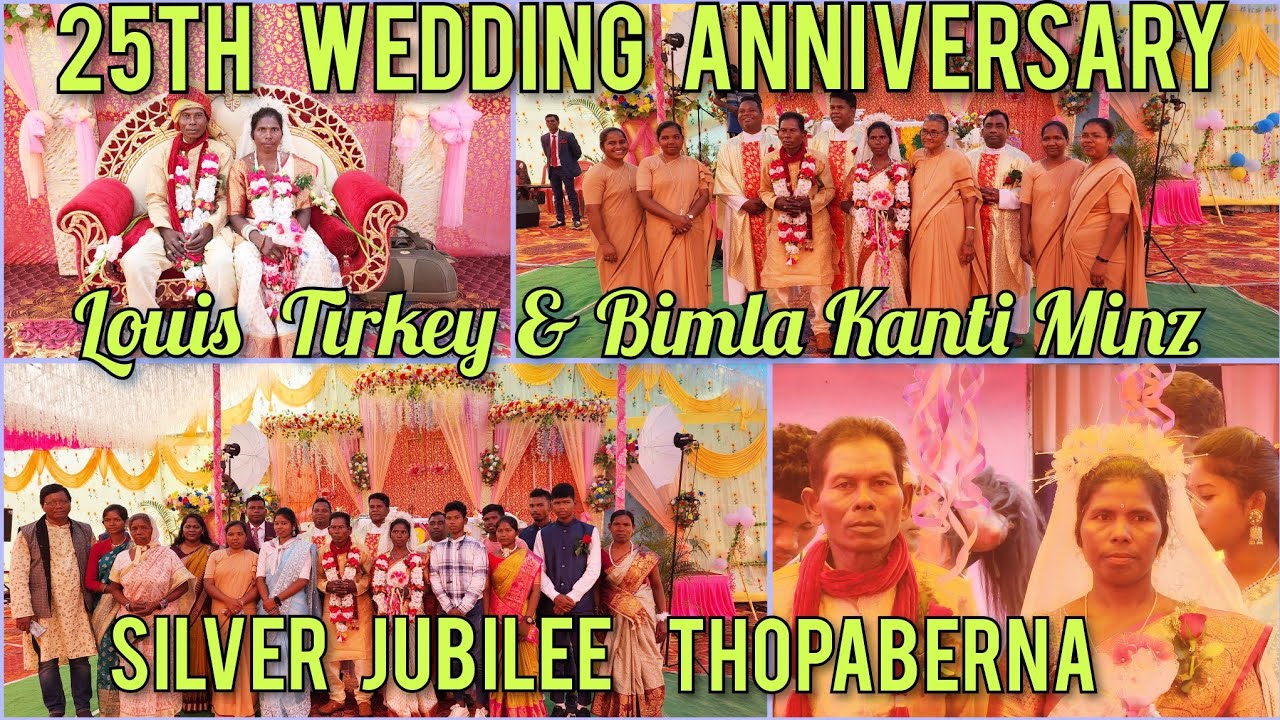 25th Wedding Anniversary of Louis Tirkey & Bimla Kanti Minz | Silver Jubilee |Thopaberna