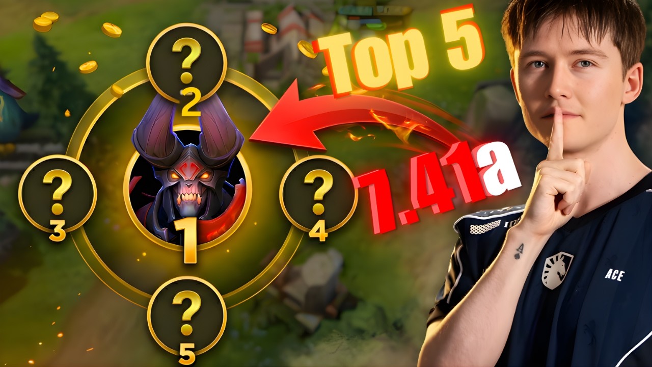Top 5 Broken Offlaners For Every MMR! - Dota 2 7.41a Guide