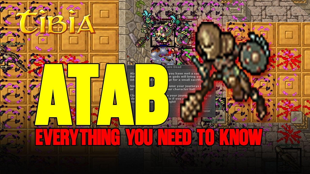 POPEŁNIŁEM BŁĄD - ATAB - Tibia - SPOS&Oacute;B NA SZYBKIE WBICIE BOSSA