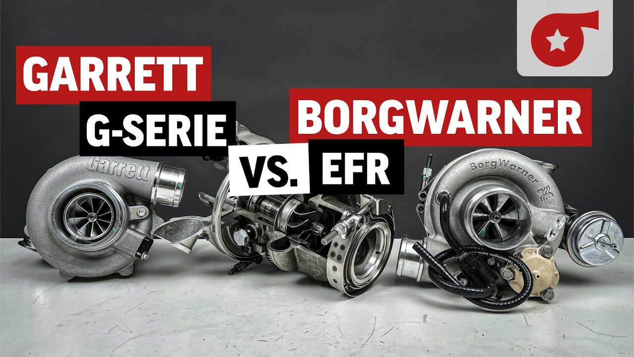 BorgWarner EFR vs. Garrett G Serie - Vergleich der Turbo Spitzenklasse!