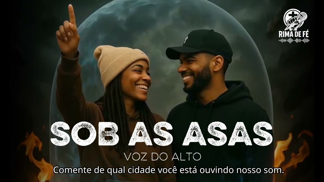 Hip hop rap Gospel | Banda Voz do Alto |  Sob as asas @rimadefe 