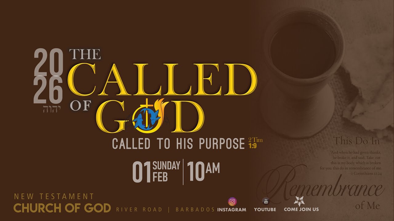 Chosen by Grace: A Communion Call to Purpose  ||  Feb 01, 2026