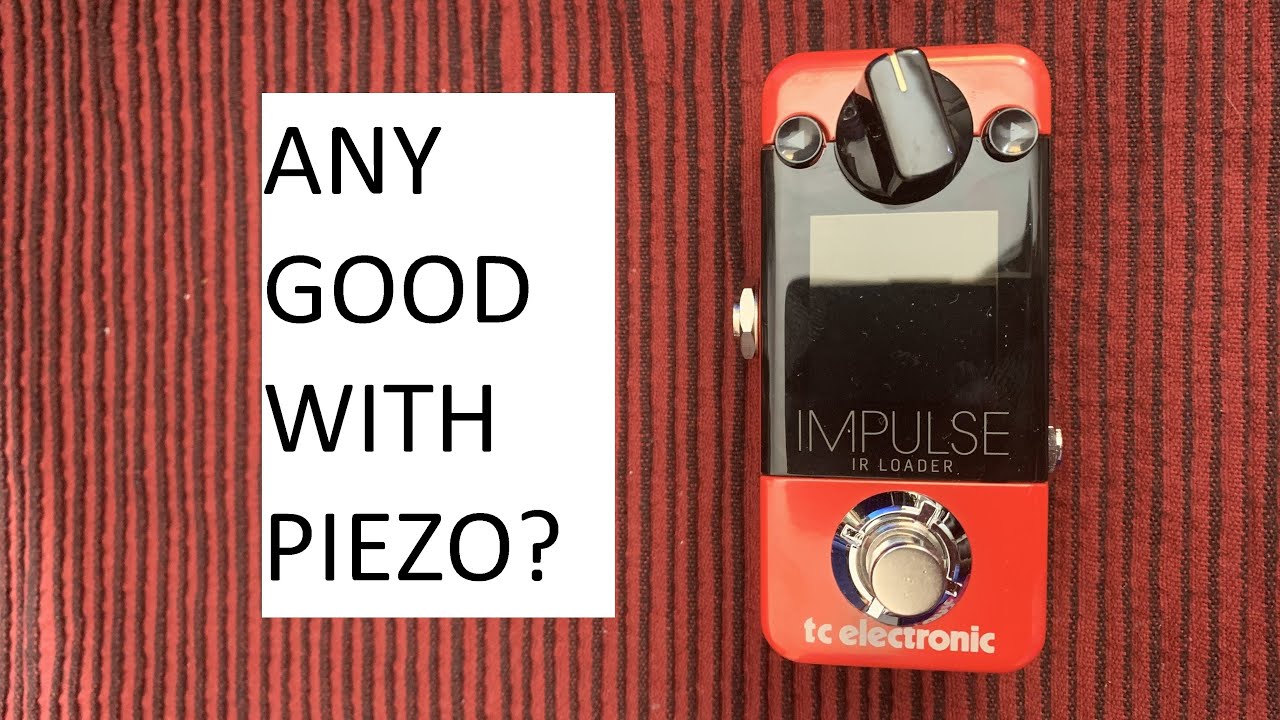Testing the TC Electronic Impulse pre-loaded Acoustic Guitar IRs