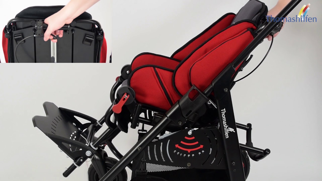 EASyS Advantage – Rehab Stroller – Setup and Adjustments | THOMASHILFEN