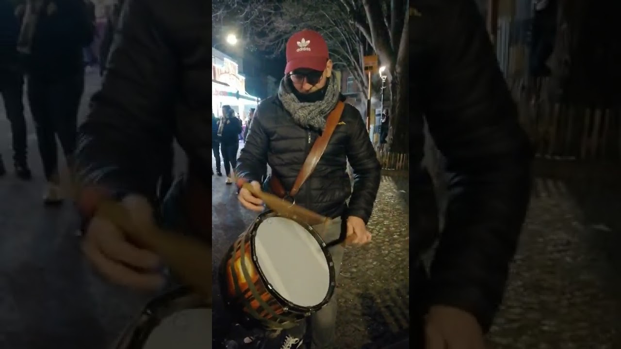 Carnaval de Chapelle 2022 les T'chamaicains.             Le Mardi.    Batterie Montanari