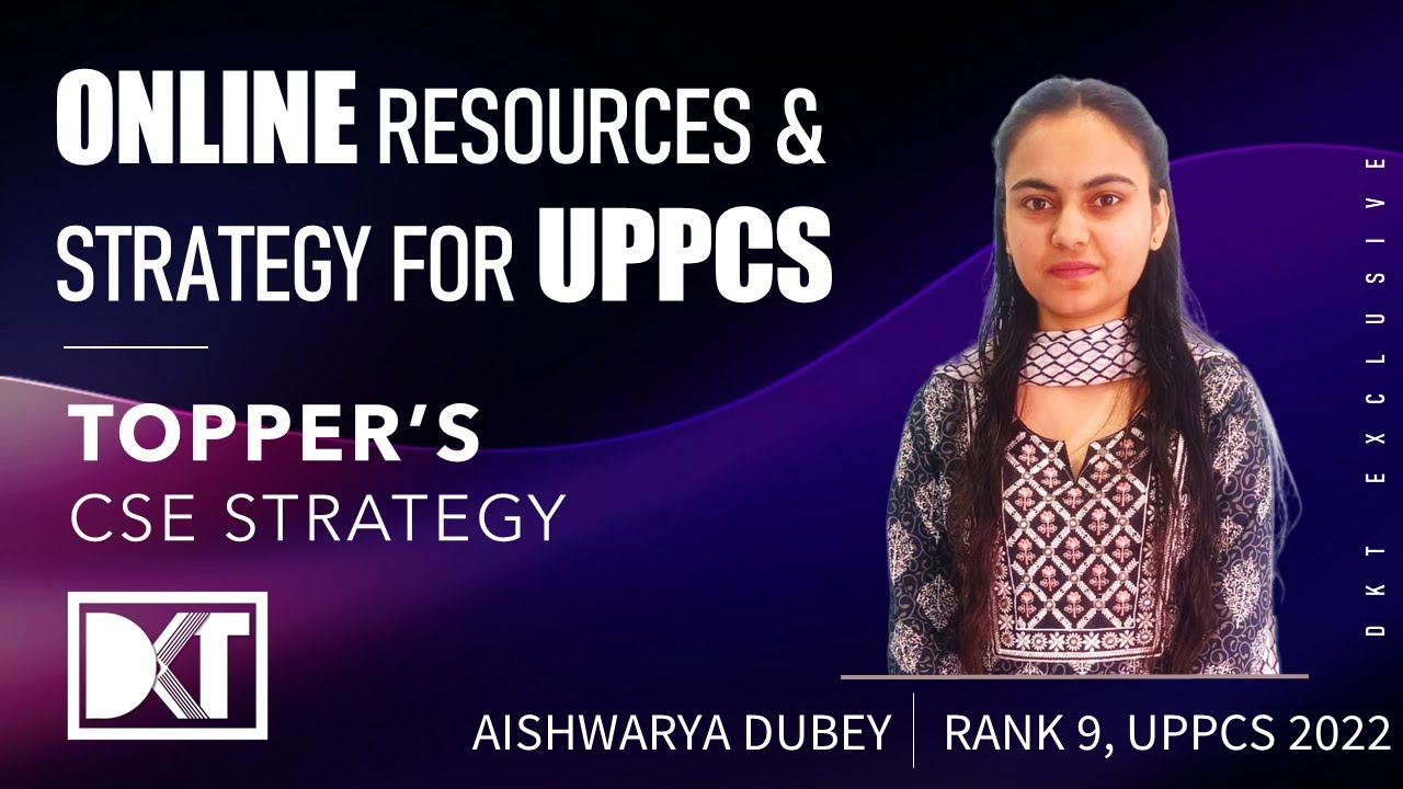 Rank 9 UPPCS Exam 2022 | Aishwarya Dubey's Strategy To Crack UPPCS |  ऐश्वर्या दुबे की स्ट्रेटेजी