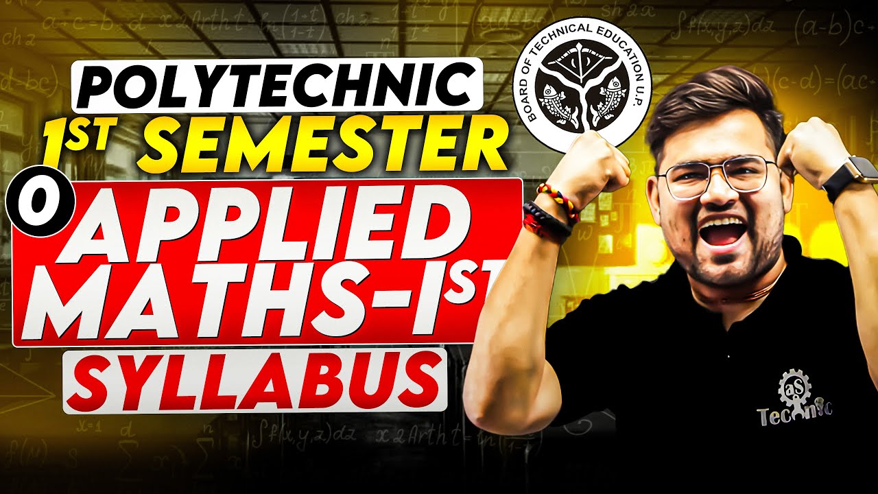 applied mathematics/applied mathematics 1st semester diploma/Applied Maths-1st Syllabus 2024-25
