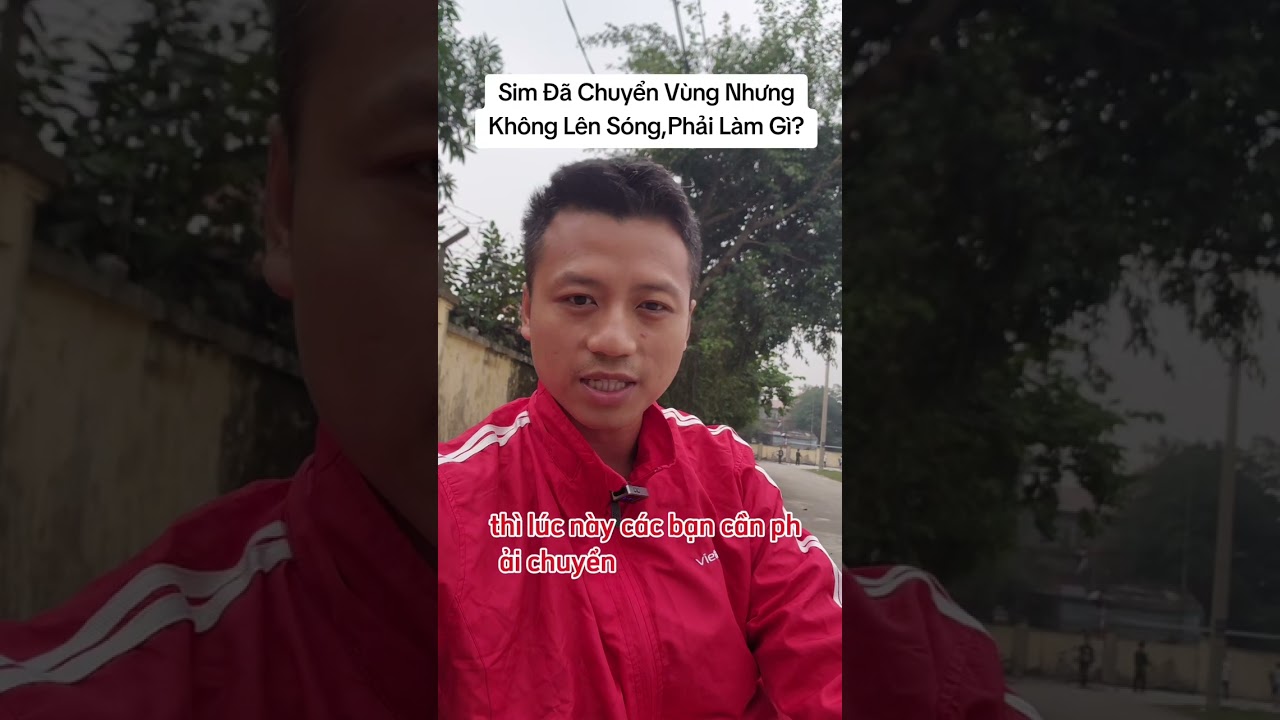 Cách xử lý sim đã chuyển vùng quốc tế nhưng không lên sóng #roaming #chuyenvung #chuyenvungquocte