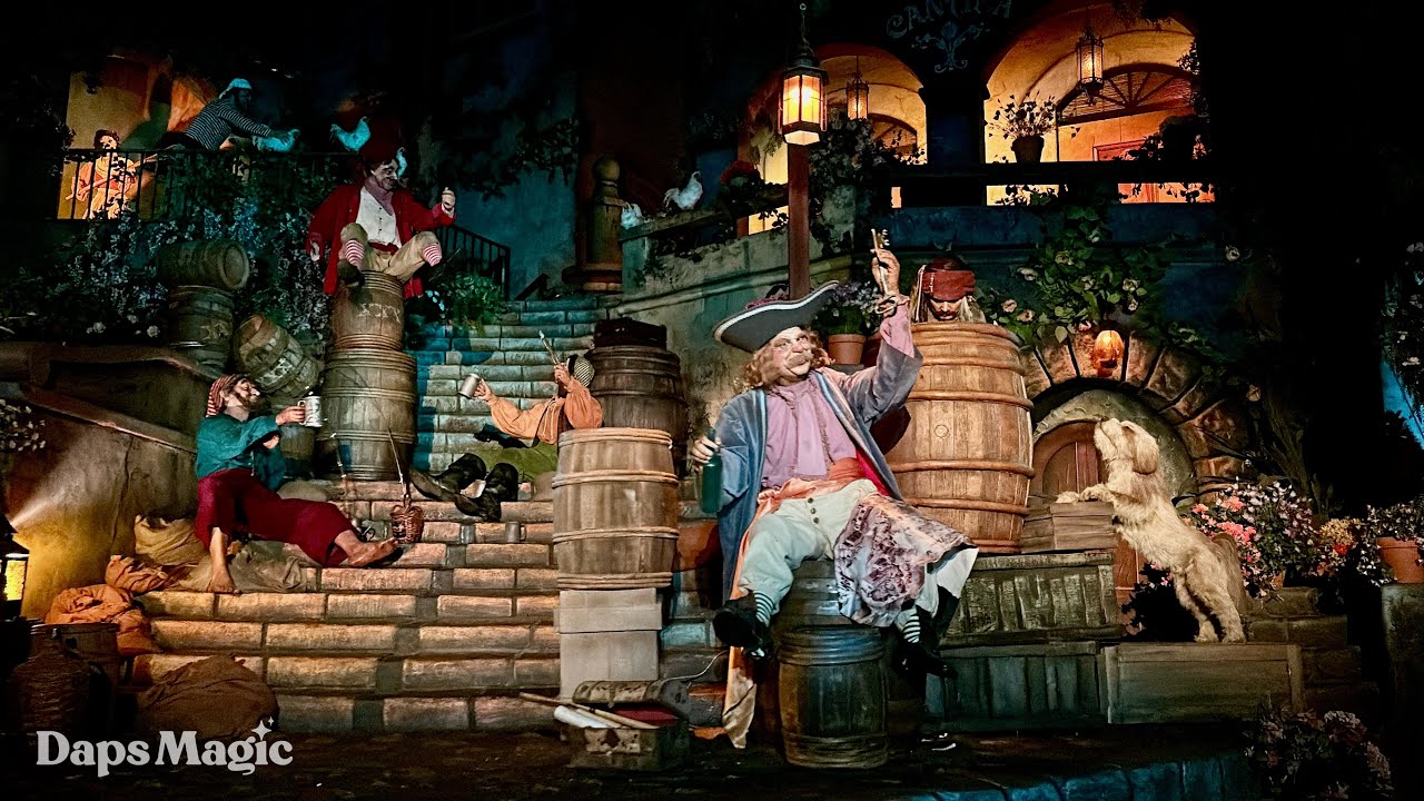 Pirates of the Caribbean | Disneyland Resort 2024 4K