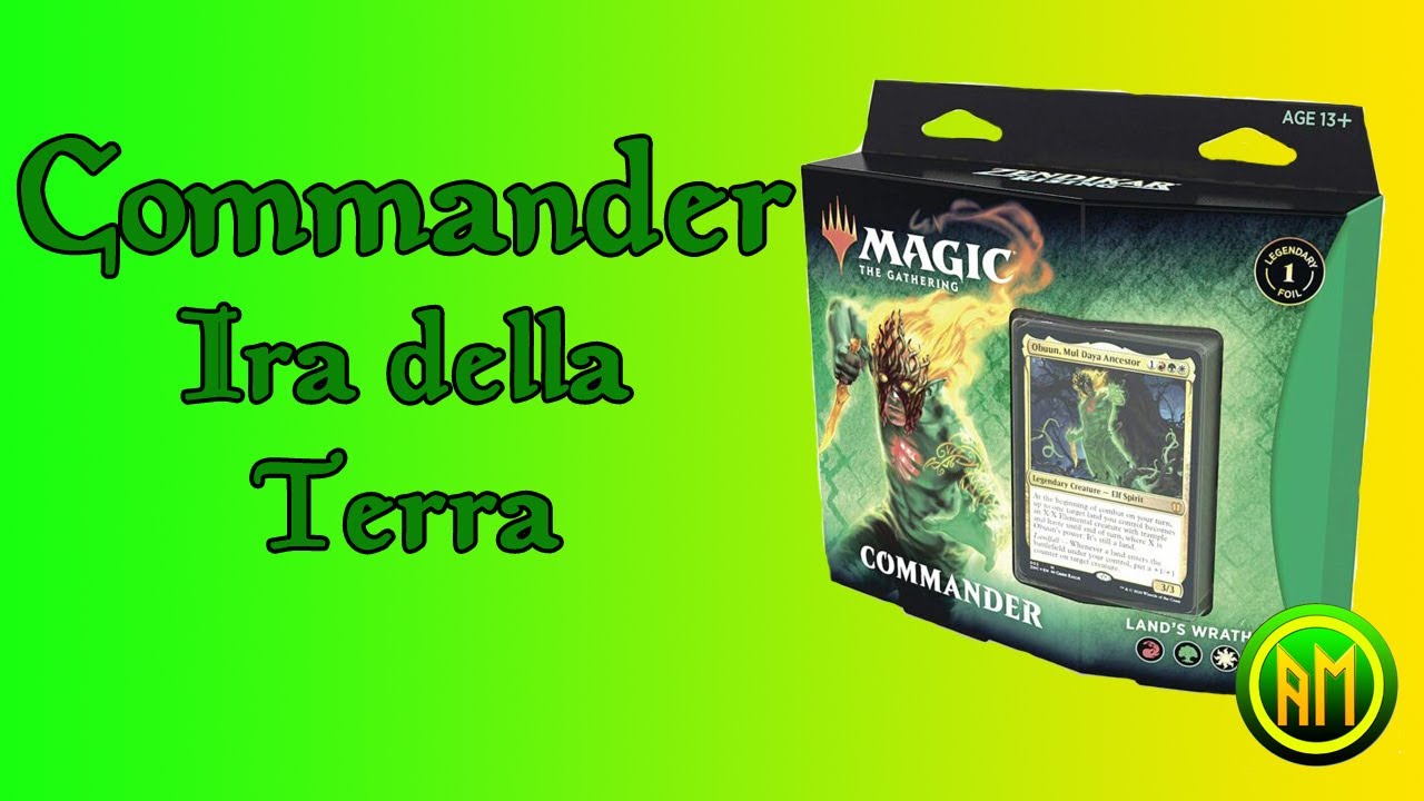 Unboxing Commander Ira della Terra - Rinascita di Zendikar [MTG ITA]