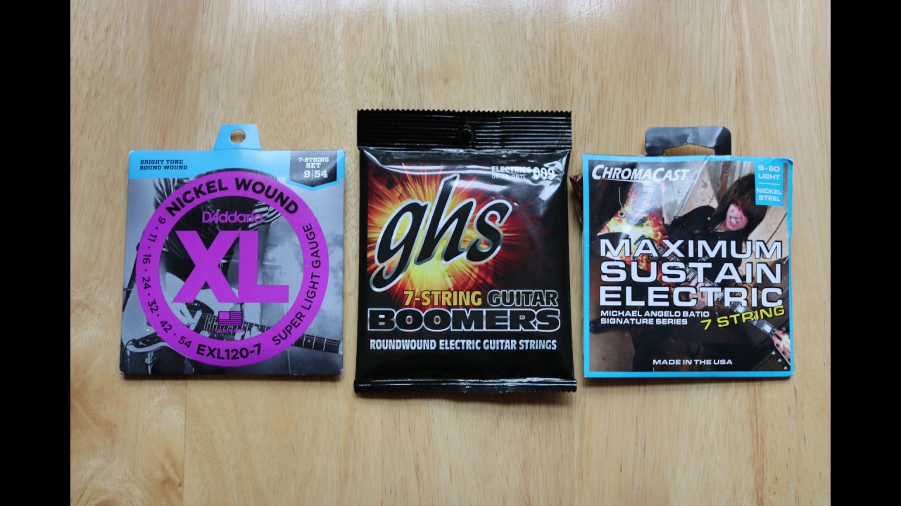 Ernie Ball vs D'Addario vs GHS vs ChromaCast (test)
